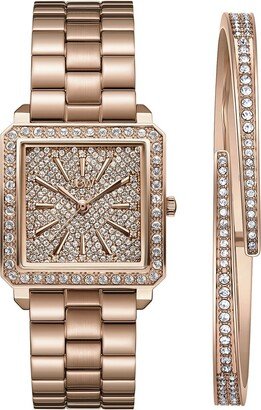 Women's Cristal 28 Jewelry Set Watch