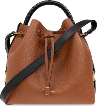 ‘Marcie’ Bucket Bag - Brown