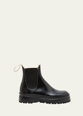 Les Chelsea Pavane Leather Booties