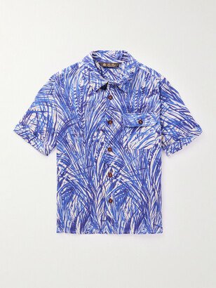 Printed Linen Shirt