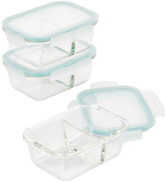 Lock n Lock Purely Better 6-Pc. 25-Oz. Divided Food Storage Containers