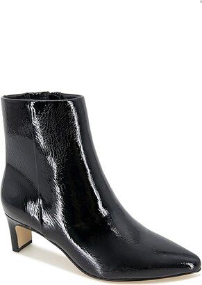 Winter Dress Bootie (Black Crinkle Patent) Women's Boots