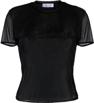 Blusa M/C C/Logo Str