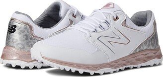 Fresh Foam LinksSL v2 Golf Shoes (White/Rose Gold) Women's Shoes