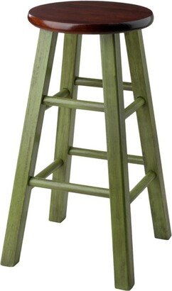 24Ivy Counter Height Barstool - Green