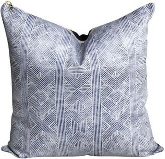 Cover Only | Indigo Geometric Pillow