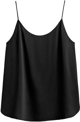 Washable Charmeuse Cross-Back Cami