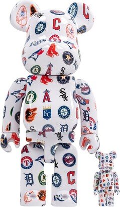 x MLB American League BE@RBRICK 100% & 400% figure set