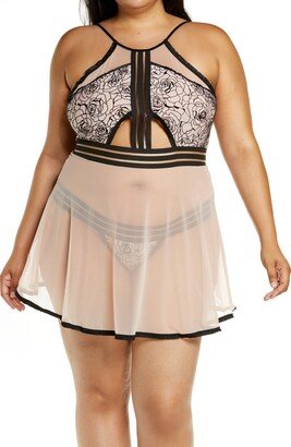 Babydoll Chemise & Thong Set