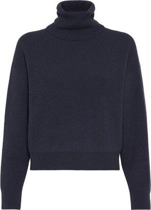 Wool, cashmere and silk sweater-AA