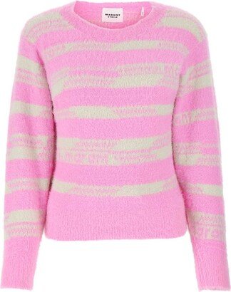 Crewneck Long-Sleeved Sweater-AC