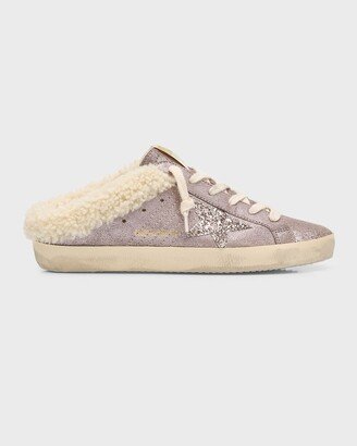 Sabot Shimmer Shearling Slide Sneakers