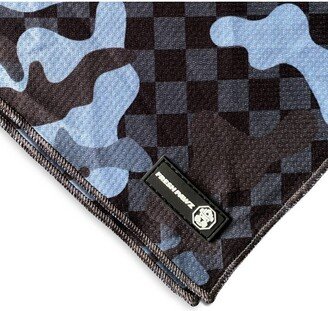 Fresh Pawz Checkered Camo Dog Bandana - One Size Fits Most