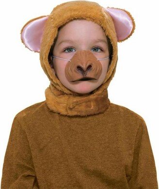 Forum Novelties Monkey Hood & Nose Animal Costume Set Child Standard