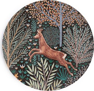 Salad Plates: Forest Animals - Multi Salad Plate, Multicolor