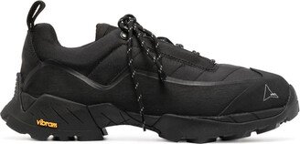 Black Low-top Chunky Sole Sneakers