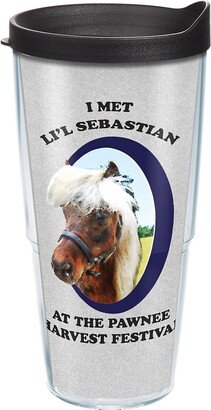 Tervis Parks and Recreation Made in Usa Double Walled Insulated Tumbler Travel Cup Keeps Drinks Cold & Hot, 24oz, Lil Sebastian