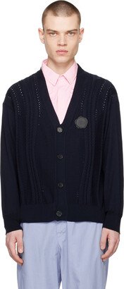 Viktor&Rolf Mister Mister Navy Patch Cardigan