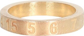 Numbers Engraved Ring-AA