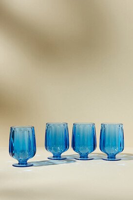 Lucia Acrylic Goblet Wine Glasses, Set of 4-AA