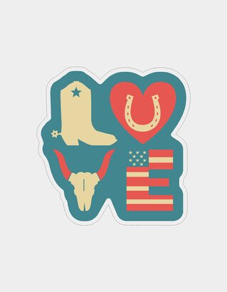 STICKER CABANA Rodeo Love Sticker