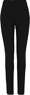 Stretch Wool Skinny Pants