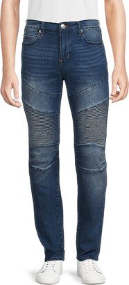 Rocco Moto Relaxed Skinny Jeans