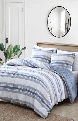 Bay Shore Navy Comforter Set