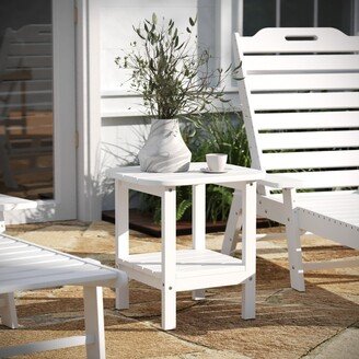 Taylor & Logan All-Weather Adirondack Style Patio Side Table