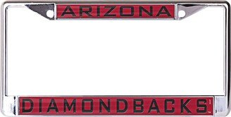Wincraft Arizona Diamondbacks Laser Inlaid Metal License Plate Frame - Gray, Red