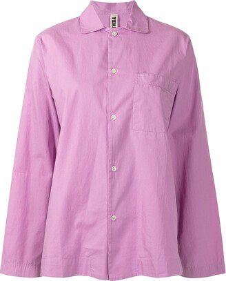 Poplin Pajama Shirt-AE