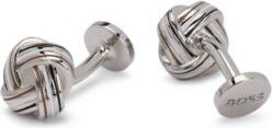 Knotted-style cufflinks with signature colors