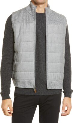 Quilted Wool & Cashmere Vest