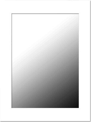 White Contemporary Rectangle Wall Mirror - 18.25 x 14.25 x 0.62