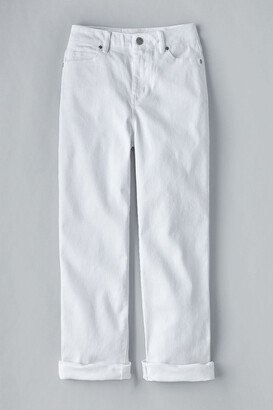 Women's The Creek Cropped Straight Leg Jeans - White - 16P - Petite Size