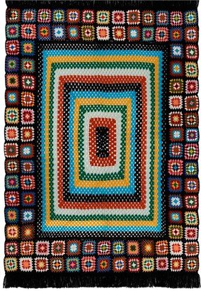 Positive Vibes Crochet Blanket