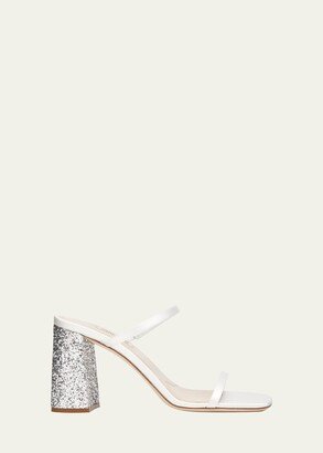 Forma Raso Glitter Slide Sandals