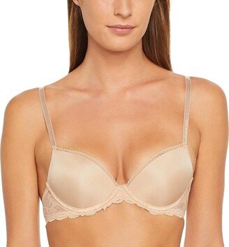 Women's Seductive Comfort with Lace Demi Bra (Bare) Women's Bra