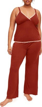 Adore Me Audrie Women's Plus-Size Pajama Cami and Pants Set