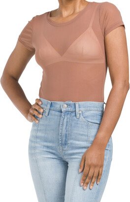 TJMAXX Power Mesh Bodysuit For Women