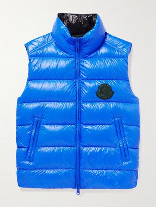 Parke Logo-Appliquéd Quilted Down Gilet