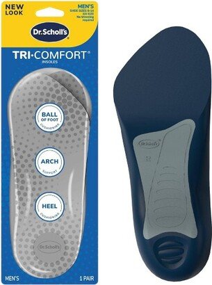 Comfort Tri-Comfort Insoles for Men - Size (8-12)