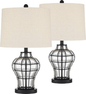 360 Lighting Hudson Rustic Table Lamps 23