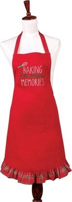 Baking Xmas Memories Embroidered Apron