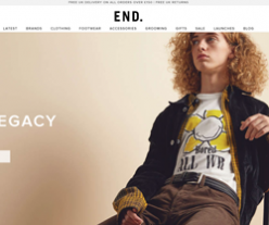 End Clothing Promo Codes & Coupons