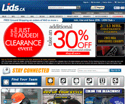Lids Canada Promo Codes & Coupons