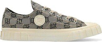 Army Monogram Lace-Up Sneakers