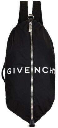 G-Zip Duffle Backpack Medium in Black