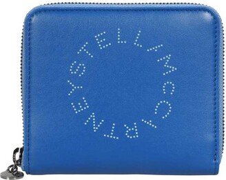 Logo Perforated Zipped Wallet-AA