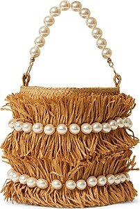 Kate Pearl Handle Bucket Bag